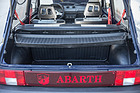 Lancia Autobianchi A112 Abarth 70 HP (1985) - rund 200 Liter fasst der Kofferraum bei hochgeklappter Rücklehne