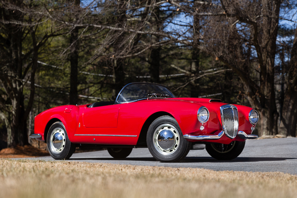 Bild: Lancia B24 S Spider America (1956) - wird an der Gooding & Company Versteigerung in Amelia Island am 7. März 2014 angeboten