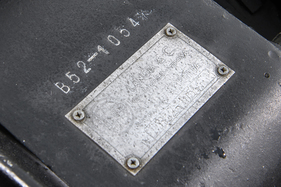 Lancia B52 Vignale Coupé (1952) - Chassis-Plakette