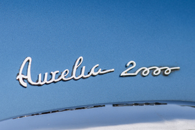 Lancia B52 Vignale Coupé (1952) - der Schriftzug