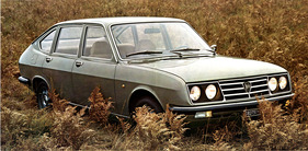 Lancia Beta Berlina (1973) - Abbildung aus dem damaligen Verkaufsprospekt