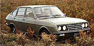 Lancia Beta Berlina (1973) - Abbildung aus dem damaligen Verkaufsprospekt