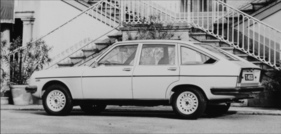 Lancia Beta Berlina (1975) - adrette Schrägheck-Limousine