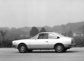 Lancia Beta Coupé (1973) - kompakte Silhouette