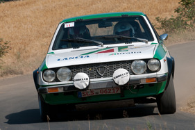 Lancia Beta Coupe Gruppe 4 (1975) in der VIP Fahrer Gruppe am Eifel Rallye Festival 2013 (1975)