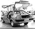 Lancia Beta Mizar Michelotti - auf der Basis des Beta 1800, für jeden Passagier eine Flügeltüre - am Genfer Automobilsalon 1974