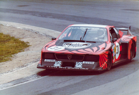 Lancia Beta Montecarlo Turbo (Chassis #1001 (Dallara)) (1979) - 6 Stunden Brands Hatch 1979 - Team ASA Corsa Marche 38 mit Riccardo Patrese (I) und Walter Röhrl (D) (1979)