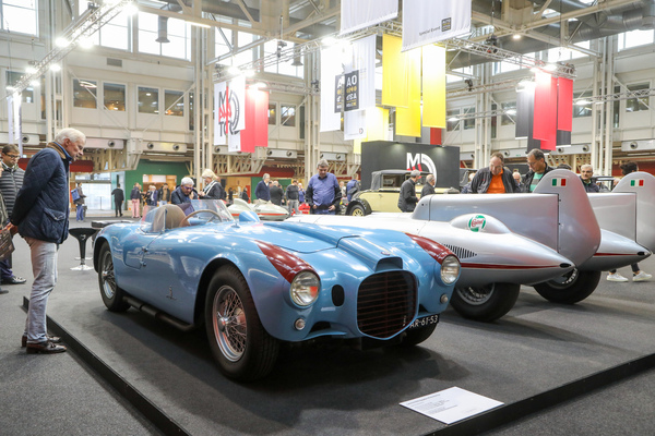 Lancia D23 Spyder (1953) - gezeigt vom Louwman-Museum - Auto e Moto d'Epoca Bologna 2023