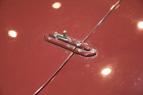 Lancia D24 (1954) - Verschluss - an der Rétromobile Paris 2014