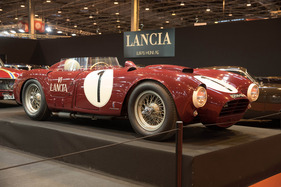 Lancia D24 (1954) - das einzige überlebende Originalexemplar - an der Rétromobile Paris 2014