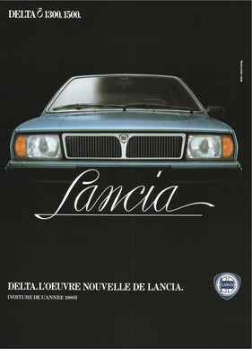 Lancia Delta (1980) - Werbung aus dem Jahre 1980 - Auto des Jahres