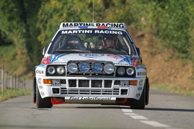 Bild Lancia Delta Gruppe A (1989) - Kategorie R Team "Monte Carlo" am Memorial Bergrennen Opfershofen "Rendezvous am Kleinen Klausen" 2021