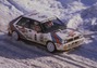 Lancia Delta HF 4WD - Biasion und Siviero siegten mit ihrem Lancia Delta HF 4WD an der Rallye Monte Carlo von 1987 (© Archiv Automobil Revue) Lancia Delta HF 4WD - Biasion und Siviero siegten mit ihrem Lancia Delta HF 4WD an der Rallye Monte Carlo von 1987 (© Archiv Automobil Revue)