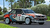 Lancia Delta HF Integrale 16v Group A Martini Lancia Works (1990) - Lot 212 an der Broad Arrow Monterey Jet Center Auction 2025