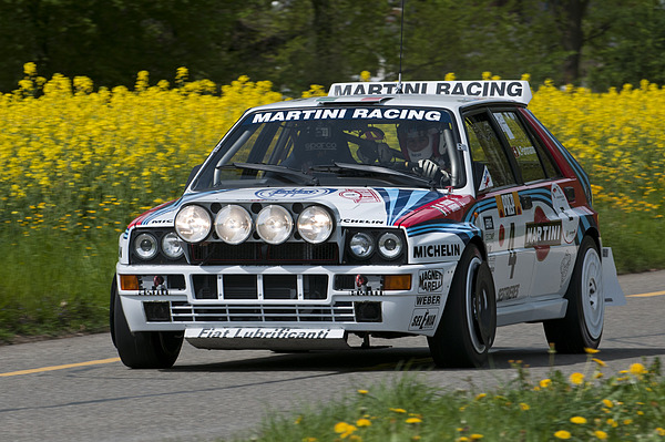 Lancia Delta HF Integrale (1988) - Attraktionen am GP Mutschellen 2012