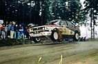 Lancia Delta HF Integrale (1989) - an der 1000 Seen Rallye