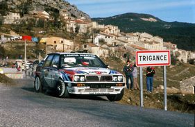 Lancia Delta HF Integrale (1990) - an der Rallye Monte Carlo