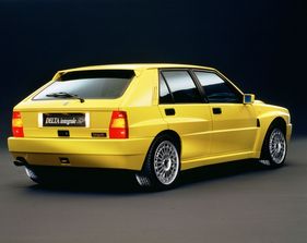 Lancia Delta HF Integrale (1992) - gerne in Gelb bestellt