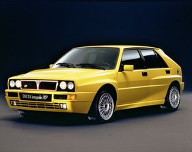 Lancia Delta HF Integrale (1993) - in Gelb