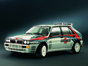 Lancia Delta HF Integrale Evo (1992) - in den Matini-Farben als Rennfahrzeug