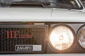 Lancia Delta HF Turbo "Zagato" (1985) - die spätere Serienversion hatte kleinere Scheinwerfer in der Mitte