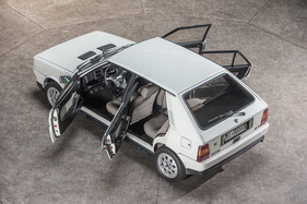 Lancia Delta HF Turbo "Zagato" (1985) - vier Türen für die Passagiere, .... Lancia Delta HF Turbo "Zagato" (1985) - vier Türen für die Passagiere, ....