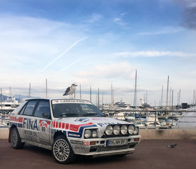 Bild Lancia Delta Integrale 16V (1989) - mit Vogel - AvD Histo Monte 2017