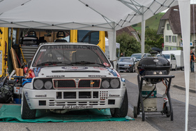 Lancia Delta Integrale (1988) an der Bergprüfung Altbüron 2017 - Feld 4