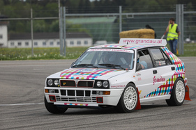Lancia Delta Integrale (1990) - Vintage Demo Racing hinter den Hallen - Klassikwelt Bodensee 2023