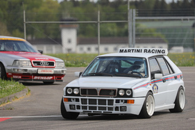 Lancia Delta Integrale (1992) - Vintage Demo Racing hinter den Hallen - Klassikwelt Bodensee 2023