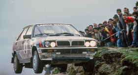 Lancia Delta Integrale Gr.A (1987) - an der Rallye Monte Carlo 1987