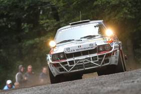 Lancia Delta Integrale Gruppe A (1991) am Eifel Rallye Festival 2015