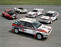 Lancia Delta Integrale HF, Lancia Rally 037, Lancia Stratos und Lancia Fulvia HF