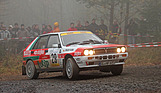 Bild: Lancia Delta Integrale - am Start der ADAC Rallye Köln-Ahrweiler 2012 mit Toni Kluth (Startnummer 29)