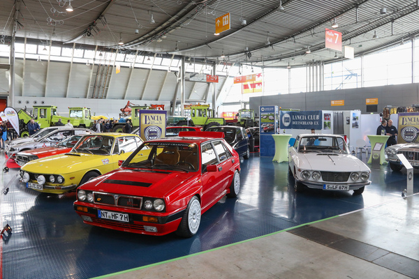 Lancia Delta Integrale auf dem Stand des "Lancia Club Deutschland" - 24. Retro Classics Stuttgart 2025