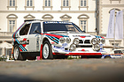 Lancia Delta S4 (1986) - in der Sonderausstellung "Let it B" mit Gruppe B Rallye-Fahrzeugen an der Schloss Bensberg Classics 2015