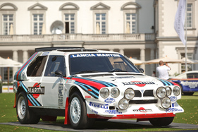 Lancia Delta S4 (1986) - in der Sonderausstellung "Let it B" mit Gruppe B Rallye-Fahrzeugen an der Schloss Bensberg Classics 2015