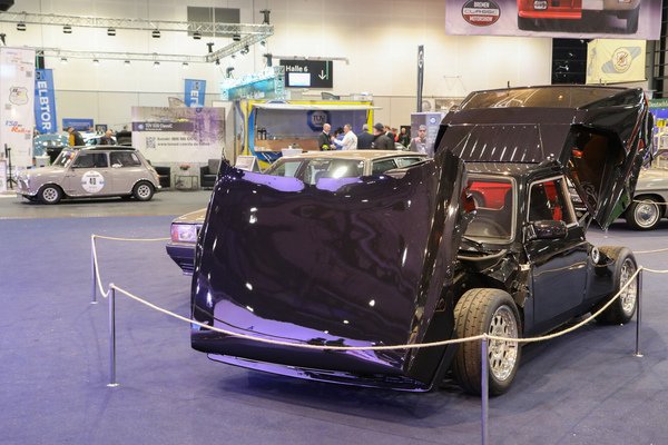 Lancia Delta S4 Stradale (1986) - mit offenen Hauben - Bremen Classic Motorshow 2023