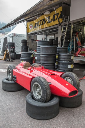 Lancia-Ferrari D50 (1955) - etwas kleiner, aber nicht weniger schön - Grand Prix Historique de Monaco 2014
