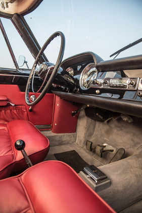 Lancia Flamina Pininfarina Coupé 3B (1963) - Fahrer-Arbeitsplatz