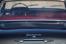 Lancia Flamina Pininfarina Coupé 3B (1963) - Schriftzug am Heck