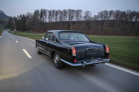 Lancia Flamina Pininfarina Coupé 3B (1963) - in Fahrt Lancia Flamina Pininfarina Coupé 3B (1963) - in Fahrt