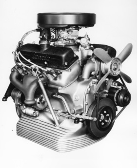 Lancia Flaminia 2.8 (1963) - der V6-Motor mit 2,8 Litern Hubraum