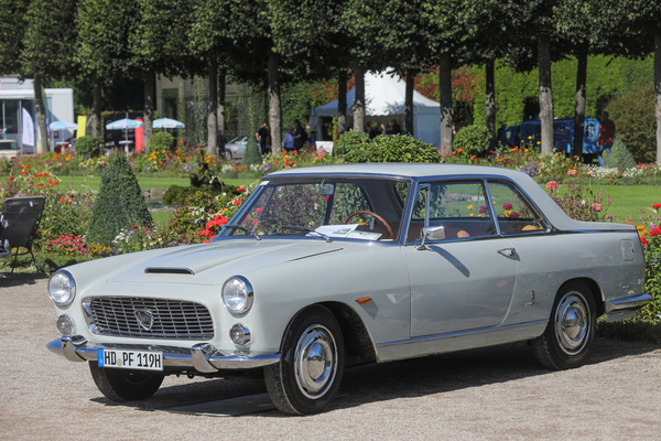 Lancia Flaminia Coupé (1963) - das Coupé wurde von Pinin Farina gebaut - 19. ASC Classic-Gala Schwetzingen 2023