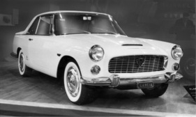 Lancia Flaminia Coupé - einer der schönsten Wagen am Salon (Pinin Farina) - Genfer Autosmobilsalon 1959