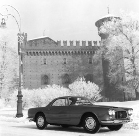 Lancia Flaminia GT (1959) - ein Touring-Coupé im Schnee - heute wohl kaum mehr denkbar