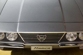 Lancia Flaminia Marica Ghia (1969) - Frontgestaltung - Sonderschau "Italo-Design 1968-1978 - Collezione Lopresto" im Verkehrshaus Luzern 2018