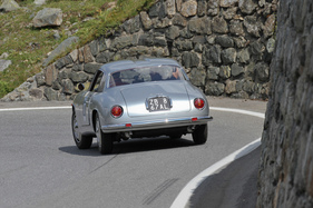 Lancia Flaminia Sport Zagato (1960) - bei der Überquerung des Flüelapasses an der Passione Engadina 2019