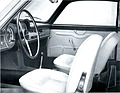 Lancia Flaminia Super Sport Zagato (1966) - Interieur - aus einem Verkaufsprospekt