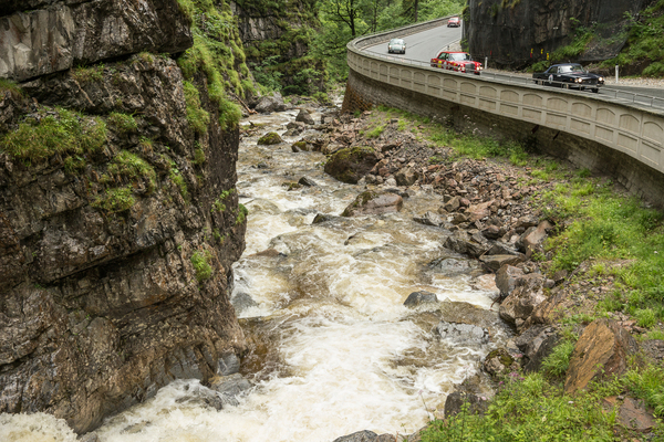 Lancia Flaminia vor Mercedes-Benz - 33. Ennstal-Classic 2025